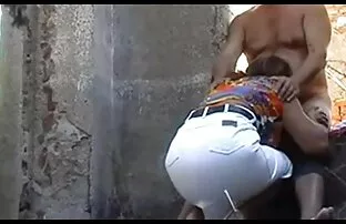 XXX رابطه جنسی عکس کون وکس خوشگل در کنار رودخانه.